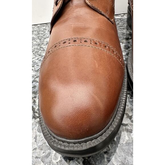Stafford Gunner Cap Toe Brown Ankle Boot Dress Shoes Men’s Size 12 M main image 12